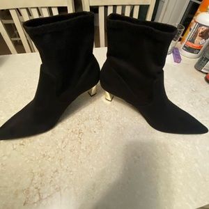 Black booties